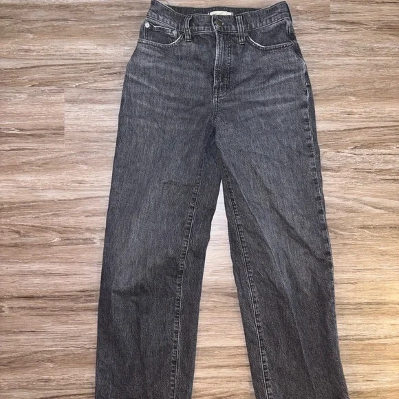 Madewell Perfect Vintage High-Rise Crop Jeans - Picture 1 of 5